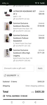 QCLPKDTP coupon verification screenshot