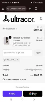 Hellofall coupon verification screenshot