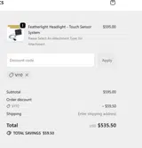 VI10 coupon verification screenshot