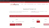 UltrAspire coupon verification screenshot