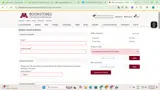 University of Minnesota Bookstore coupon verification screenshot