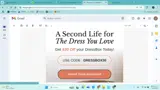 DRESSBOX30 coupon verification screenshot