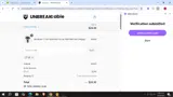 UB coupon verification screenshot