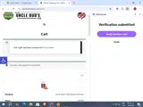 GOLDEN coupon verification screenshot