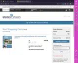 UNC Student Stores coupon verification screenshot