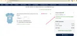 UNC Student Stores coupon verification screenshot