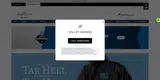 UNC Student Stores coupon verification screenshot