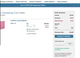UNC Student Stores coupon verification screenshot