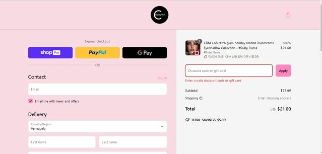 Underdog Fantasy checkout page showing Underdog Fantasy promo code box | Screenshot taken by SimplyCodes community member on Apr 29, 2025