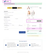 Underfit coupon verification screenshot