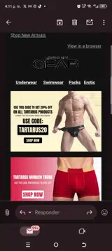 Tartarus20 coupon verification screenshot