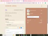 Under Luna coupon verification screenshot