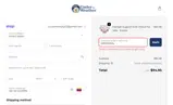 MEMORIAL coupon verification screenshot