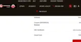 Underwood Ammo coupon verification screenshot