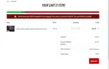 Underwood Ammo coupon verification screenshot