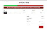 Underwood Ammo coupon verification screenshot
