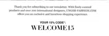 Unger-Fashion coupon verification screenshot
