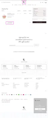 Unger-Fashion coupon verification screenshot