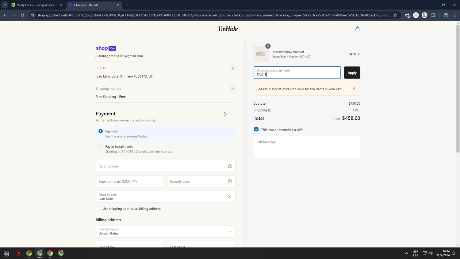 UnHide Coupon Codes 20 Off Discount Codes in August 2024 SimplyCodes
