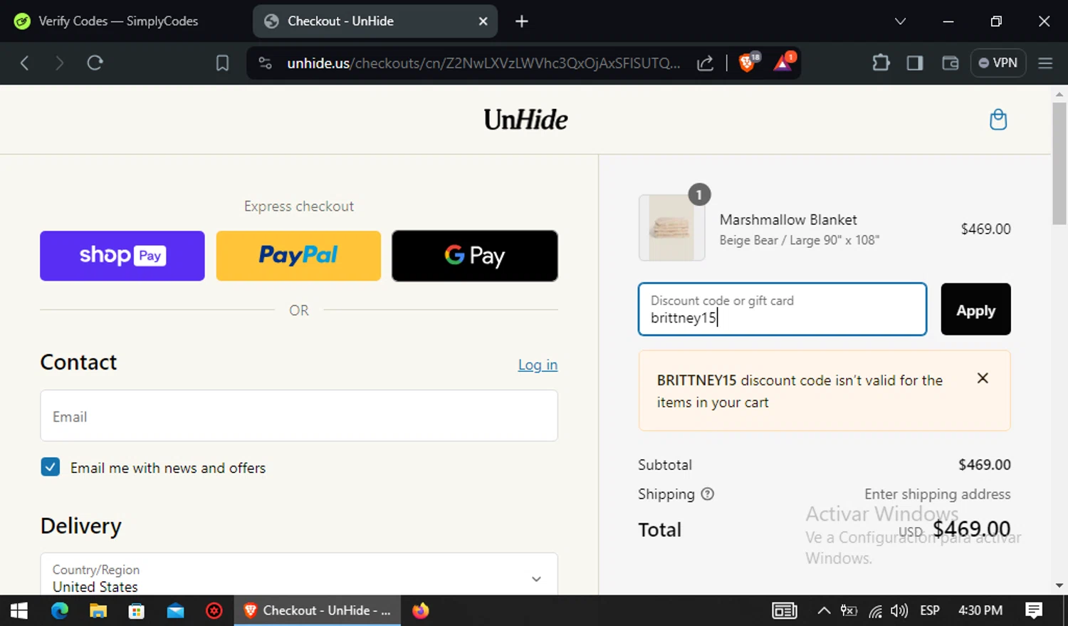 UnHide Coupon Codes 20 Off September 2024