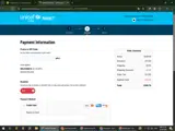UNICEF Market coupon verification screenshot