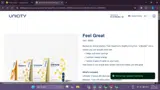 Unicity coupon verification screenshot
