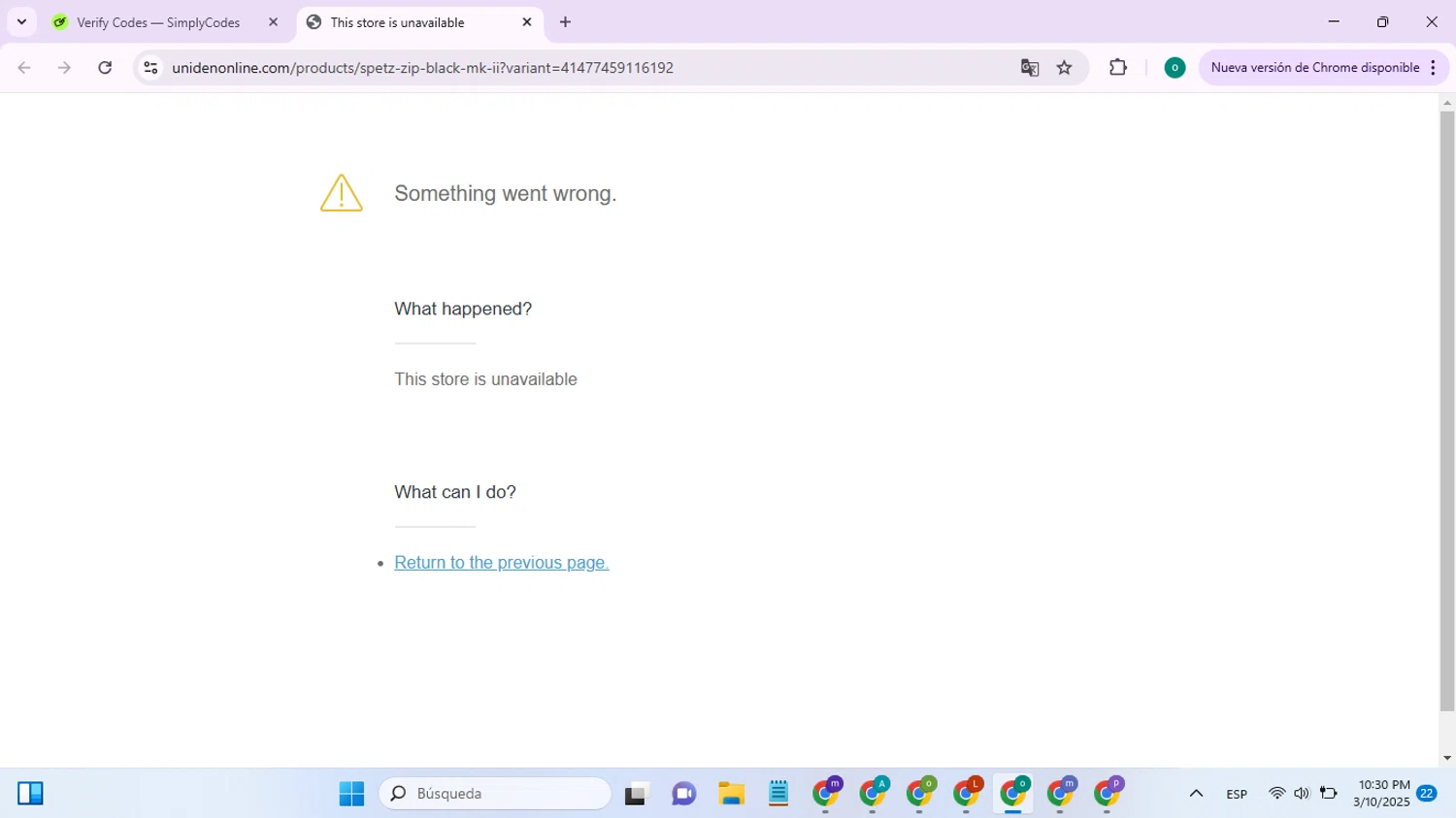 Uniden Online promo code screenshot showing code CORBIN applied at Uniden Online checkout page. Uploaded by SimplyCodes community member SavingsSaver1804 on Mar 11, 2025