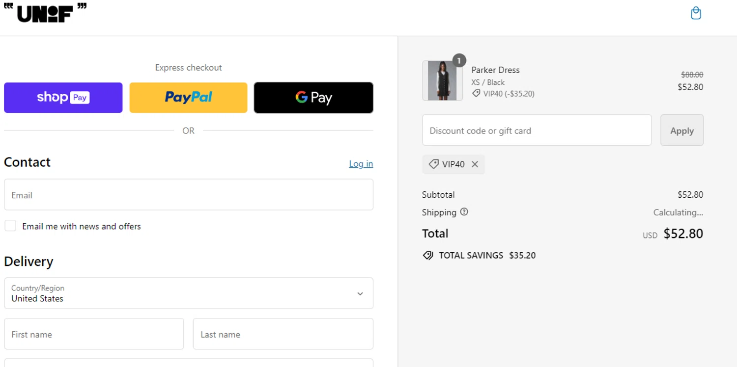 UNIF Discount Codes 20 Off September 2024