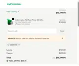KENNY20 coupon verification screenshot