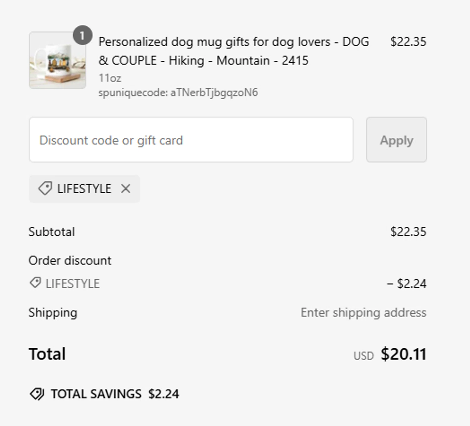 where to use Unifury promo code box