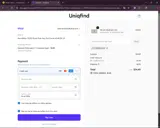 Uniqfind coupon verification screenshot