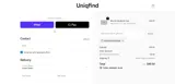Uniqfind coupon verification screenshot