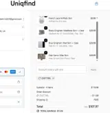 Uniqfind coupon verification screenshot