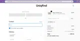 Uniqfind coupon verification screenshot