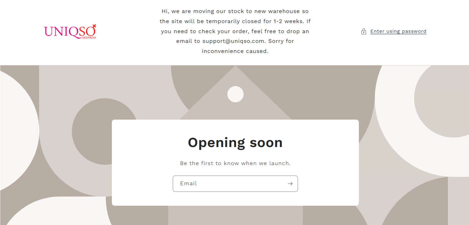 UNIQSO Express discount code screenshot showing code NYD2025 applied at UNIQSO Express checkout page. Uploaded by SimplyCodes community member xHRxUltrax on Sep 14, 2025
