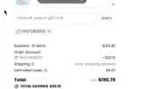 Unique Bunny coupon verification screenshot
