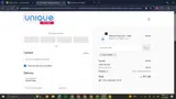 Unique Pet Care coupon verification screenshot