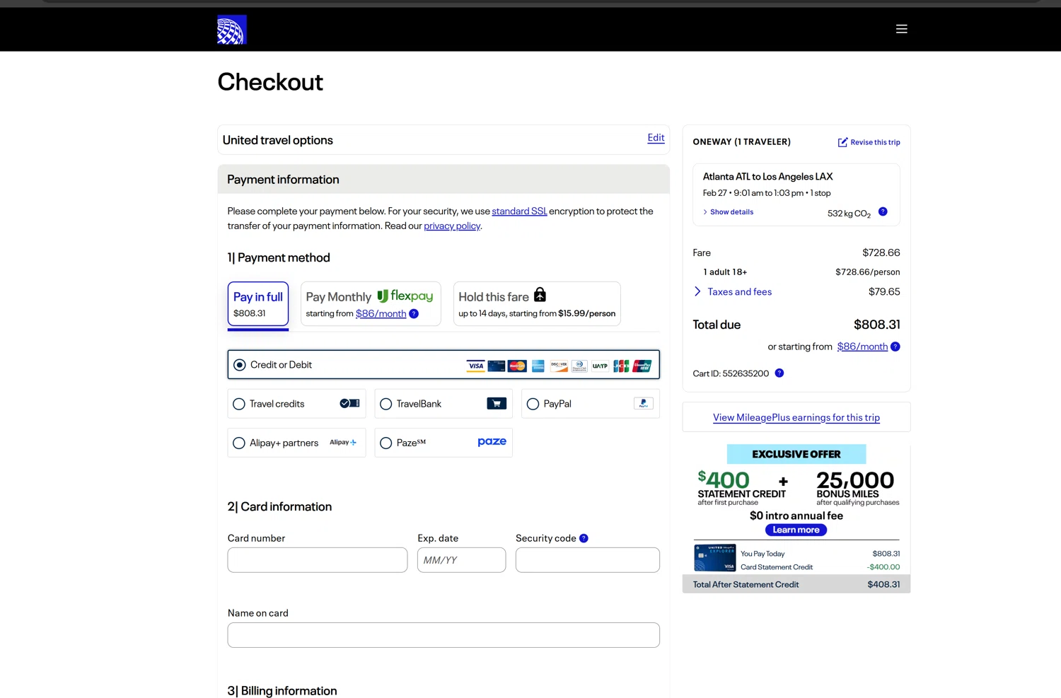 United Airlines promo code screenshot showing code chicago applied at United Airlines checkout page. Uploaded by SimplyCodes community member PopomsPapa on Dec 28, 2025
