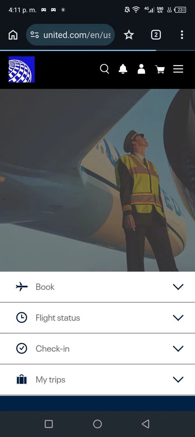 Verification screenshot for 3% Off All Inclusive Vacation Packages (special Restrictions Apply) at United Airlines — 5d ago