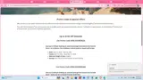 United Airlines coupon verification screenshot