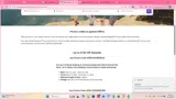 United Airlines coupon verification screenshot