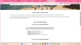 United Airlines coupon verification screenshot