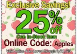 Apples coupon verification screenshot