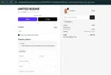 United Sodas coupon verification screenshot
