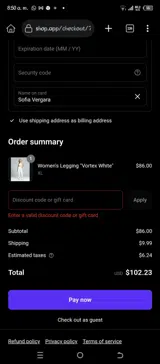 UNITUS coupon verification screenshot