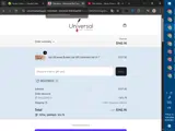 Universal Nail Supplies coupon verification screenshot