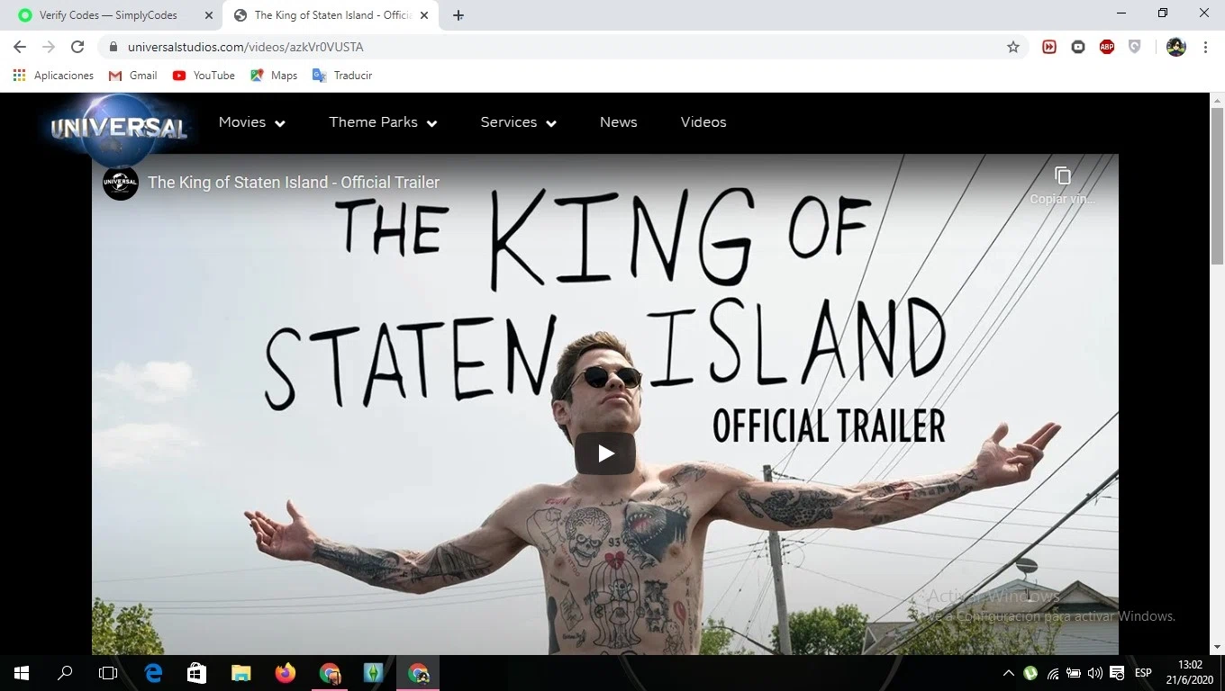 Universal Studios checkout page showing Universal Studios promo code box | Screenshot taken by SimplyCodes community member on Jun 21, 2020