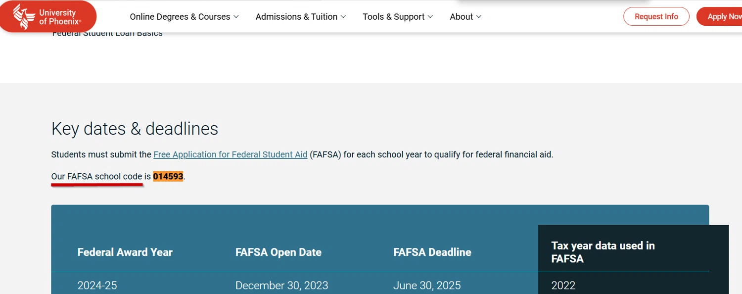 University of Phoenix promo code screenshot showing code 014593 applied at University of Phoenix checkout page. Uploaded by SimplyCodes community member Lioniel on Feb 26, 2025