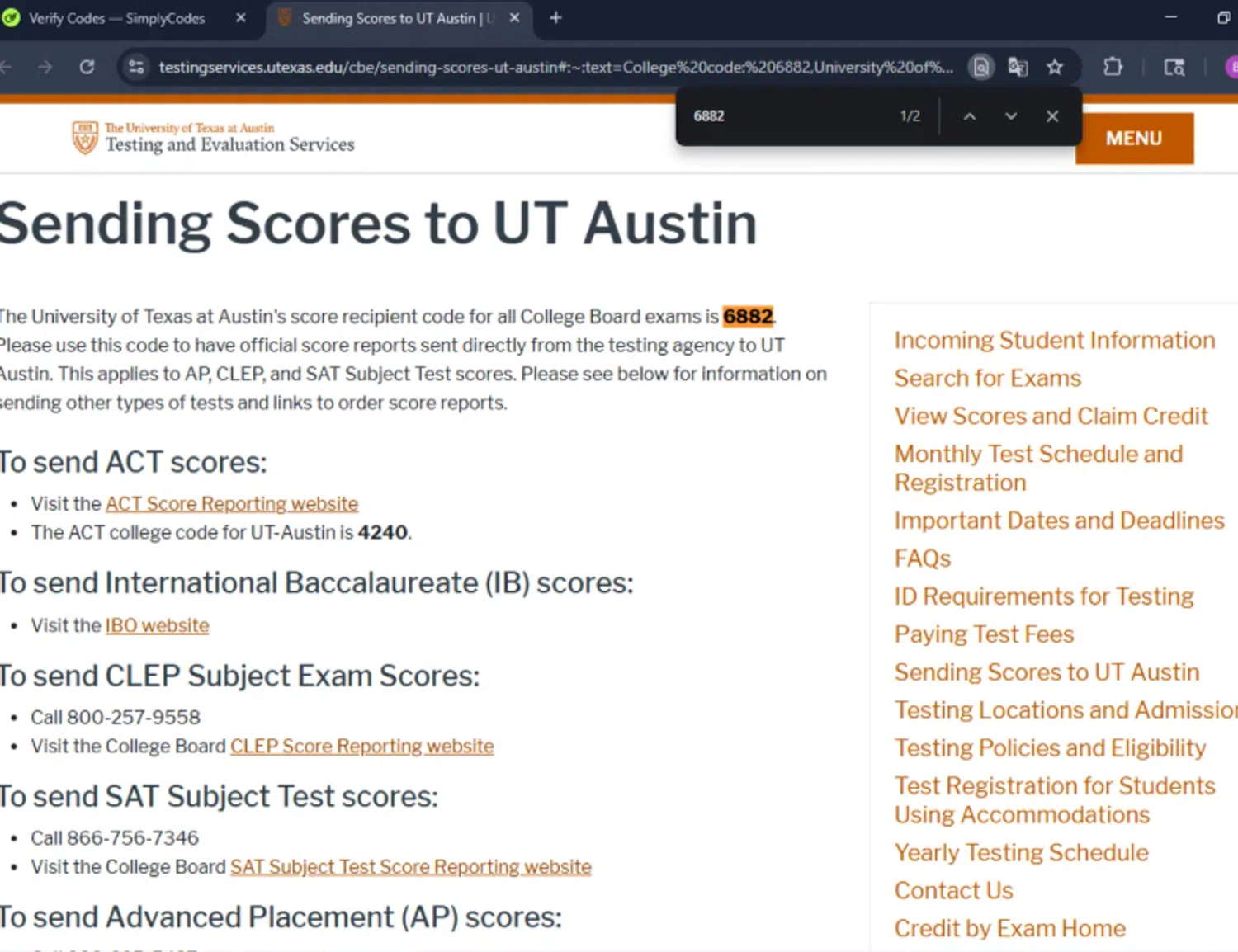 University of Texas at Austin checkout page showing University of Texas at Austin promo code box | Screenshot taken by SimplyCodes community member on Jan 17, 2026