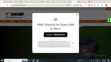 FREESHIP49 coupon verification screenshot